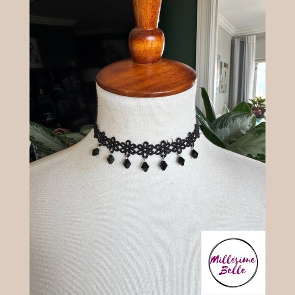 Black Choker Bundle of 6 - Picture 2 of 6